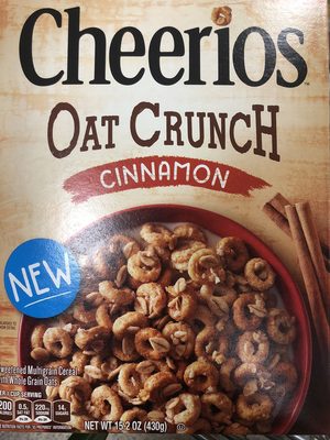 Cheerios Cinnamon Oat Crunch Cereal