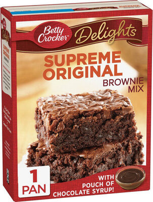 Betty Crocker Delights Supreme Original Brownie Mix