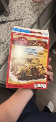 Betty Crocker Delights Cookie Brownie Bars Mix