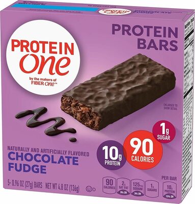 Protein One 90 Calorie Chocolate Fudge Bars 5 Count
