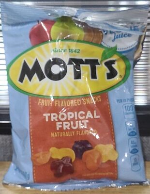 Tropical Fruit Flavored Snacks, Tropical Fruit