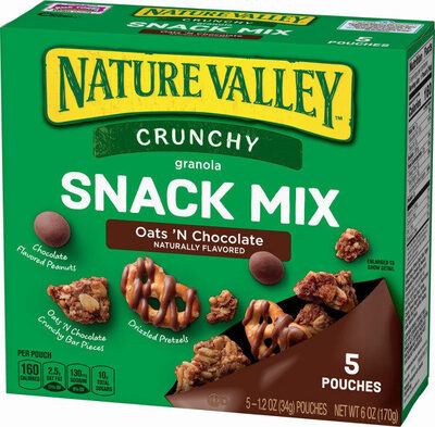 Oats 'N Chocolate Crunchy Granola Snack Mix, Oats 'N Chocolate
