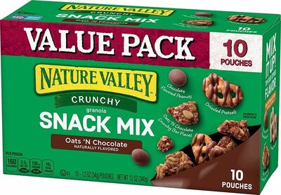 Crunchy Oats 'N Chocolate Granola Snack Mix, Oats 'N Chocolate