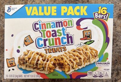 Cinnamon Toast Crunch Treat Bars 16 Count