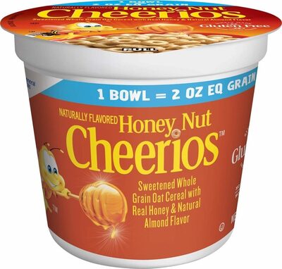 Honey Nut Cheerios Cereal Cup 60/2 OZ