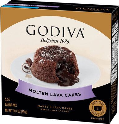 Godiva Molten Lava Cake Mix