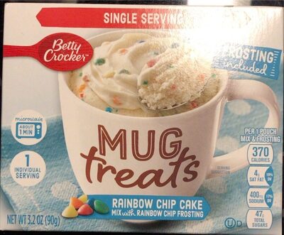 Betty Crocker Rainbow Chip Mug Treats