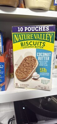 Nature Valley Toasted Coconut Biscuits with Coconut Filling 10 Count