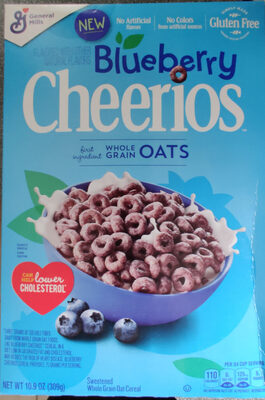 Blueberry Cheerios Cereal