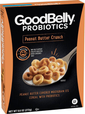 GoodBelly Peanut Butter Crunch Cereal