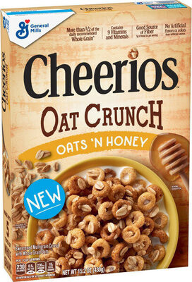 Oats 'N Honey Crunch Sweetened Multigrain Cereal With Whole Grain Oats, Oats 'N Honey Crunch