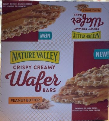 Nature Valley Peanut Butter Crispy Creamy Wafer Bar 12 Count