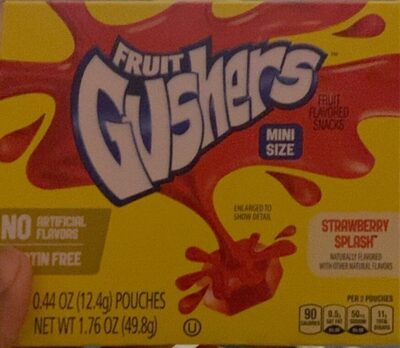 Strawberry Splash Fruit Flavored Snacks, Strawberry Splash