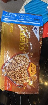 Honey Nut Cheerios Gluten Free Breakfast Cereal Resealable Bag