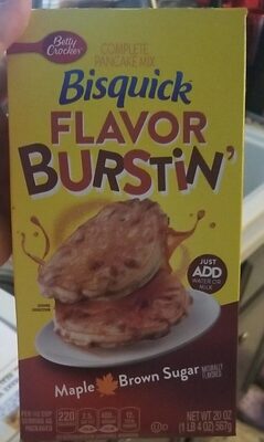 Maple Brown Sugar Flavor Burstin' Complete Pancake Mix, Maple Brown Sugar