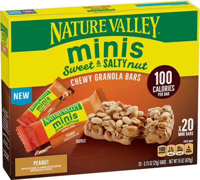 Sweet & Salty Nut Mini Bars, Sweet & Salty