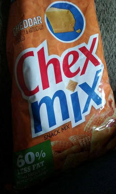Chex Mix Cheddar Savory Snacks Mix Family Size