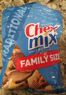Chex Mix Traditional Savory Snack Mix Family Size