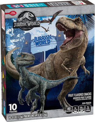 Betty Crocker Jurassic World Fruit Snacks 10 Count