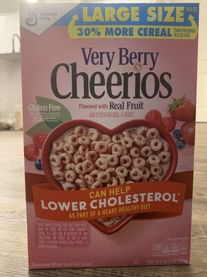 Very Berry Cheerios Cereal