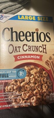 Cheerios Cinnamon Oat Crunch Cereal