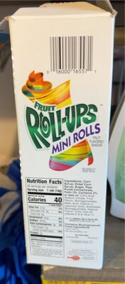 Tropical Tie-Dye Mini Fruit Roll-Ups 48 Count