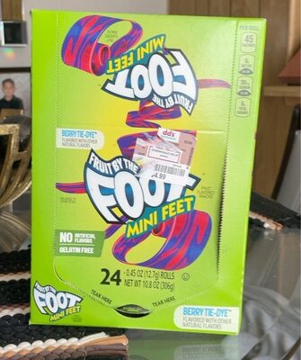 Berry Tie Dye Mini Fruit by the Foot 24 Count