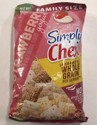 Simply Chex Strawberry Crme Yogurt Snack Mix