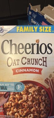 Cheerios Cinnamon Oat Crunch Cereal