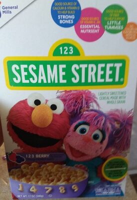 123 Berry Lightly Sweetened Cereal, Berry