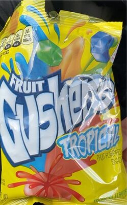Gushers Tropical Fruit Flavored Snacks