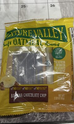 Nature Valley Banana Chocolate Chip Soft-Baked Oatmeal Round