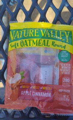 Nature Valley Apple Cinnamon Soft-Baked Oatmeal Round