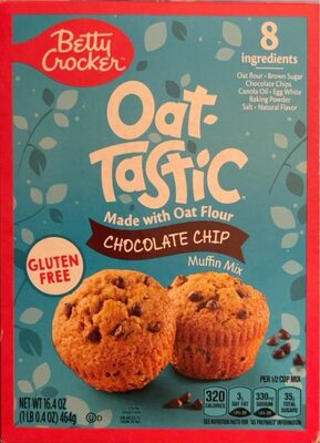 Betty Crocker Oat-Tastic Chocolate Chip Muffin Mix
