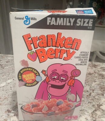 Franken Berry Halloween Breakfast Cereal