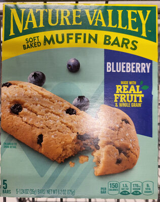 Nature Valley Soft-Baked Blueberry Muffin Bars 5 Count
