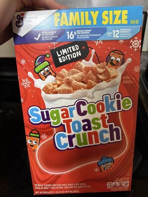 Sugar Cookie Toast Crunch Cereal