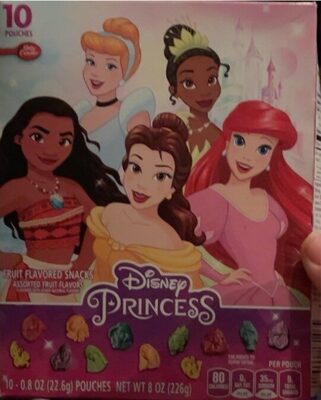 Betty Crocker Disney Princess Fruit Snacks 10 Count