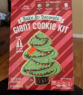 Bake & Decorate Giant Cookie Kit