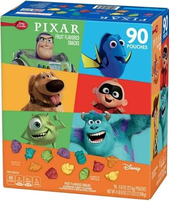 Betty Crocker Pixar Fruit Snacks 90 Count