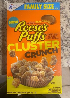 Reese's Puffs Cluster Crunch Cereal