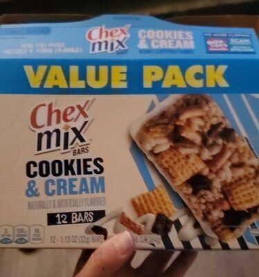Chex Mix Cookies 'n Cream Bars 12 Count