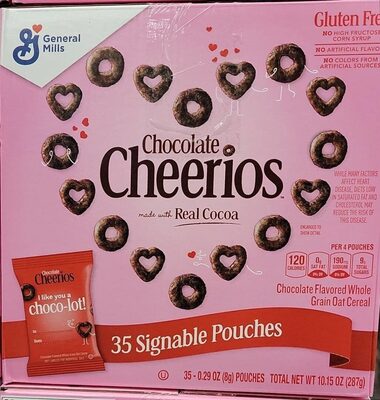 Chocolate Cheerios Cereal 35 Count