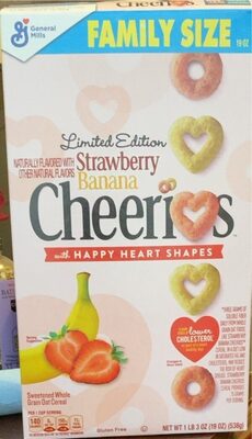 Strawberry Banana Cheerios Cereal