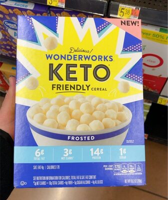 Wonderworks Keto Friendly Frosted Cereal
