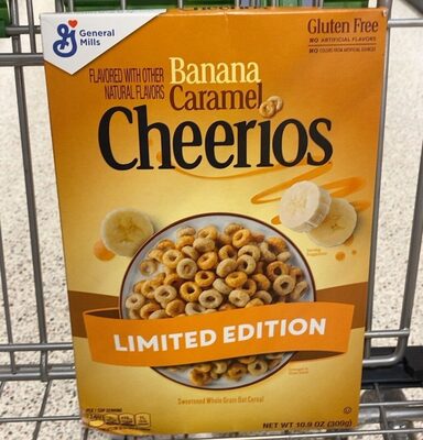 Banana Caramel Cheerios Cereal