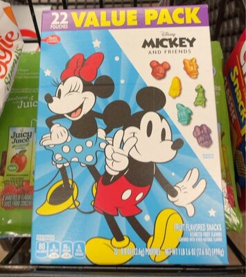 Betty Crocker Mickey and Friends Fruit Snacks 22 Count
