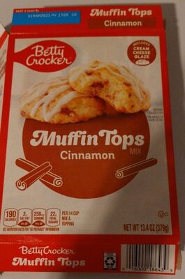 Betty Crocker Cinnamon Muffin Tops Mix