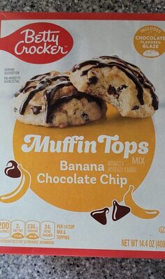 Betty Crocker Banana Chocolate Chip Muffin Tops Mix