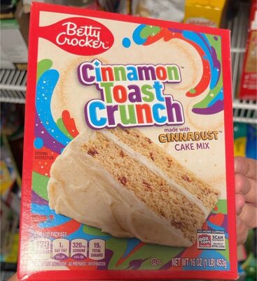Cinnamon Toast Crunch Cinnadust Cake Mix, Cinnamon